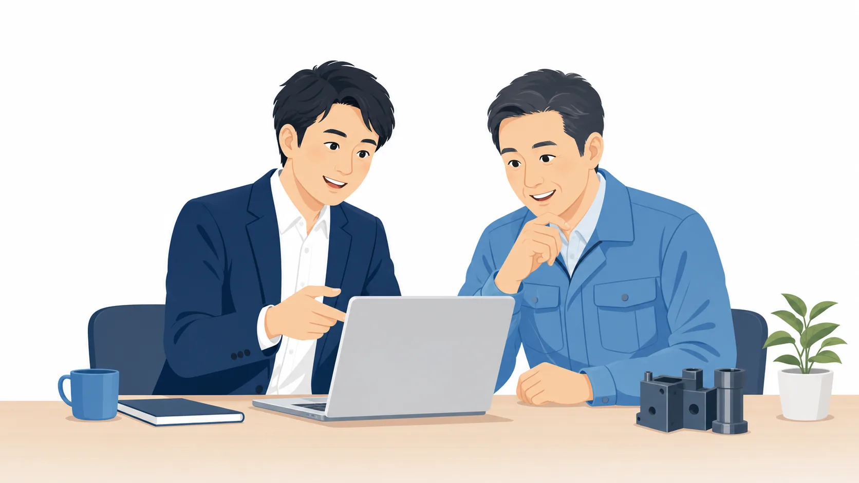 一緒に学び、伴走する